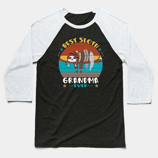 best sloth grandma ever Baseball T-Shirt by TarikStore